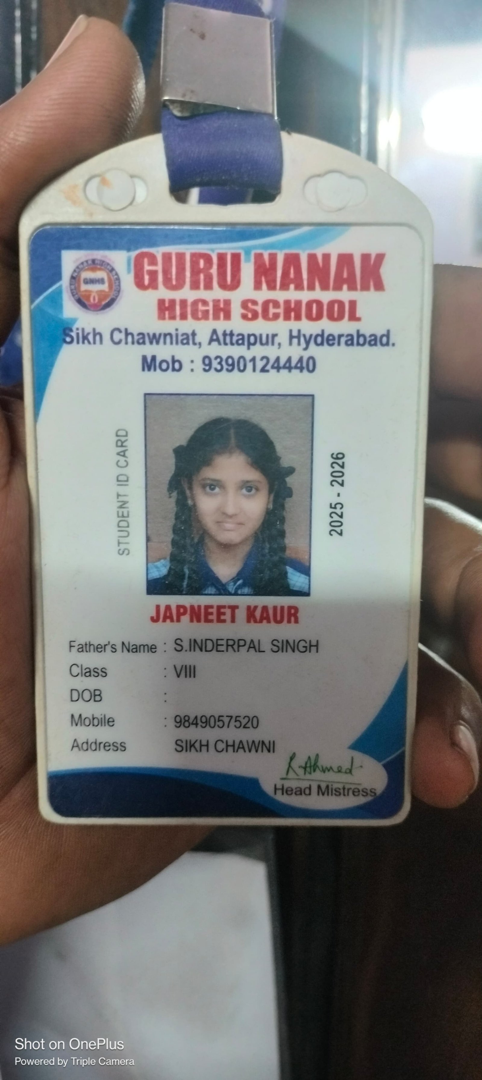 Student ID