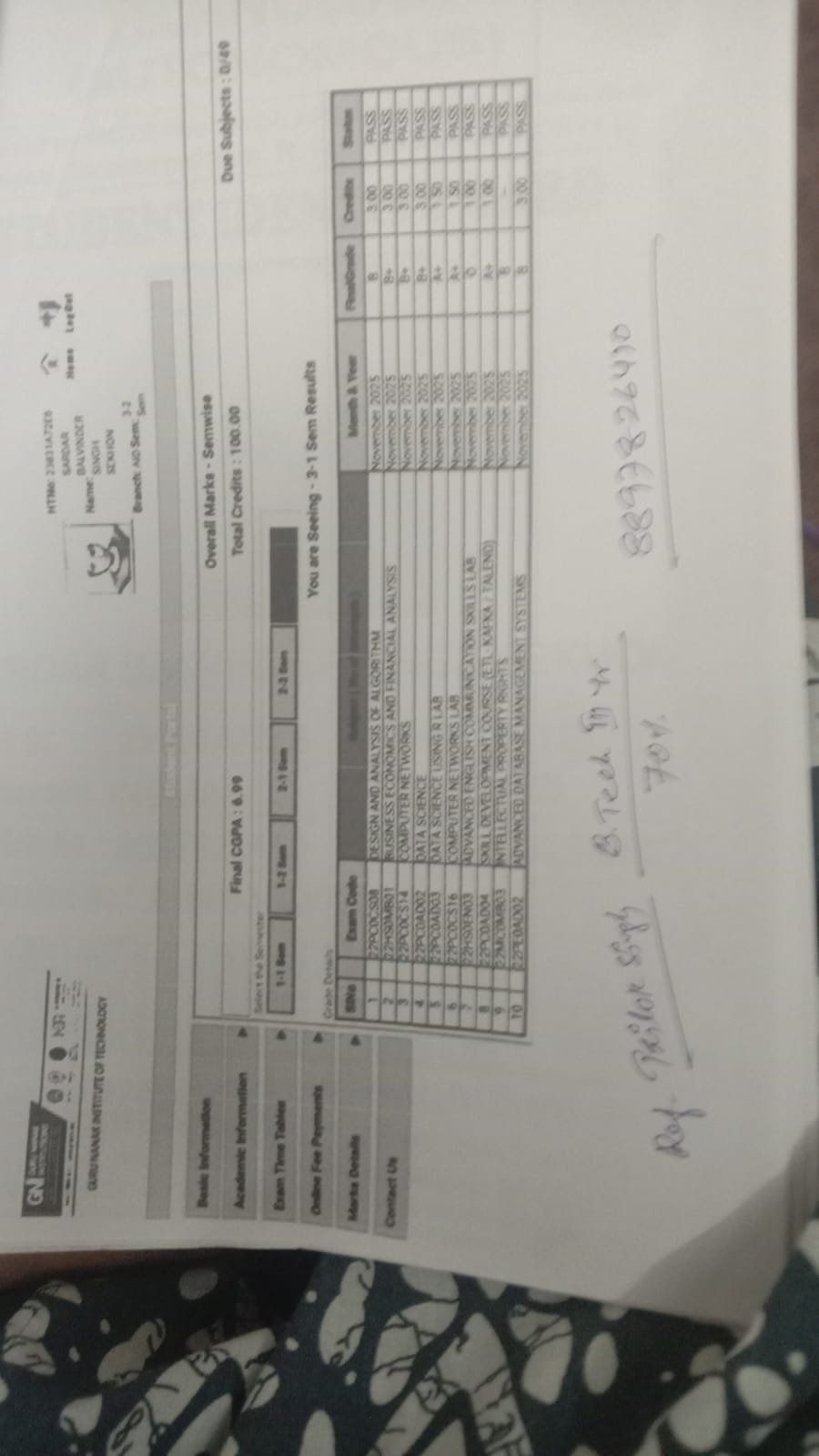 Report Card