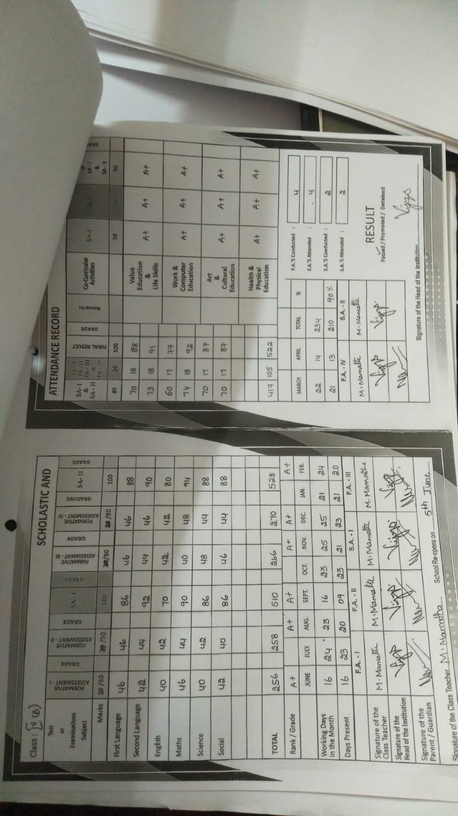 Report Card