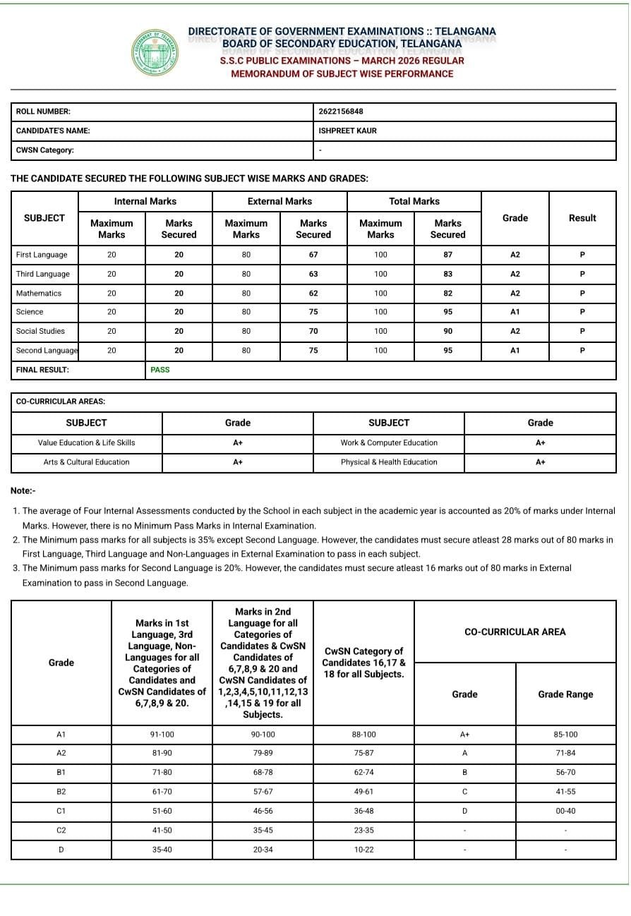 Report Card