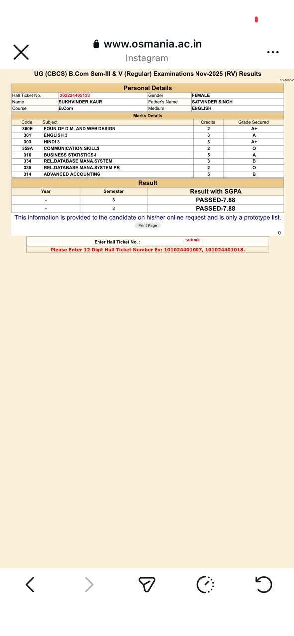 Report Card