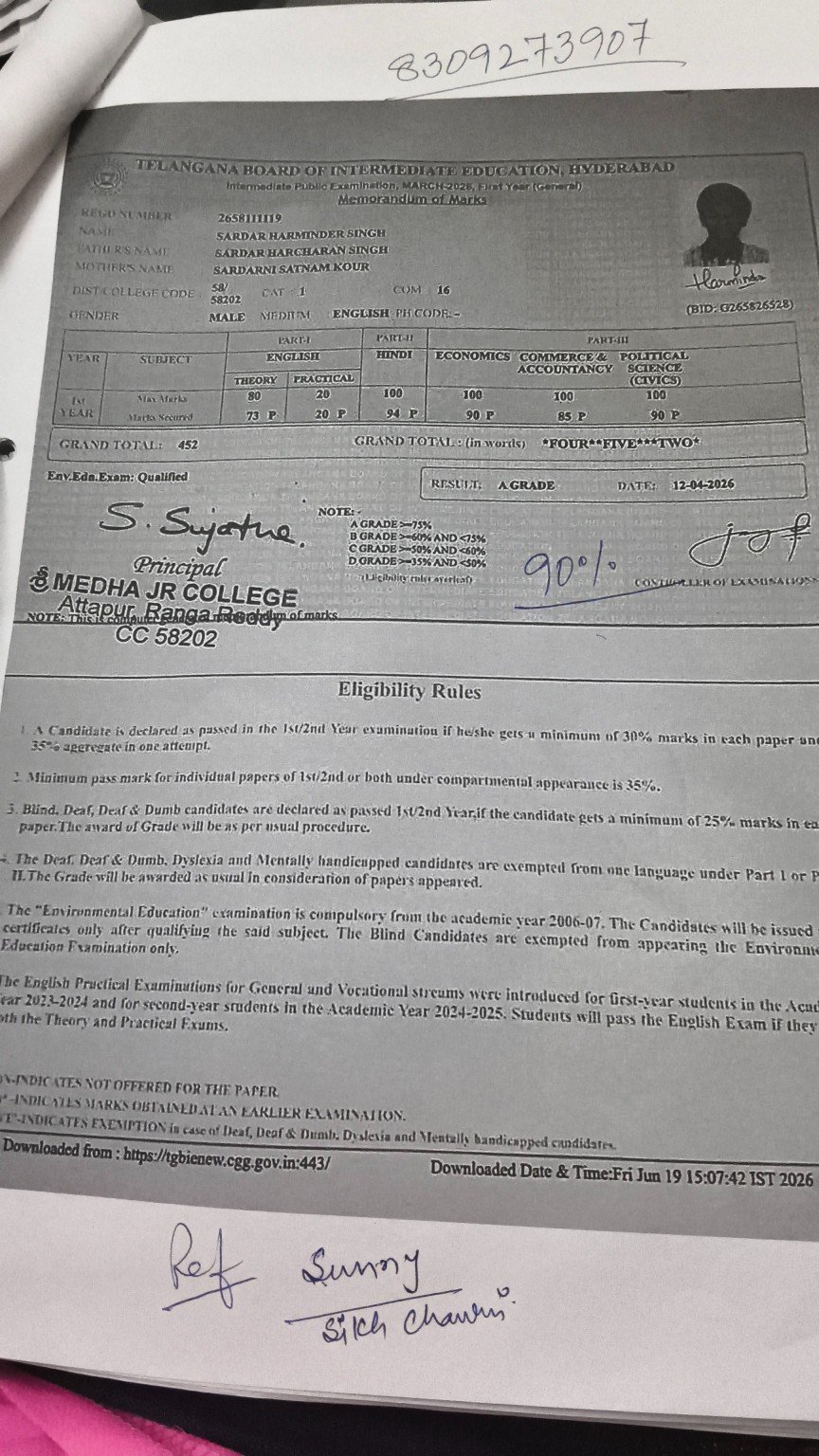 Report Card