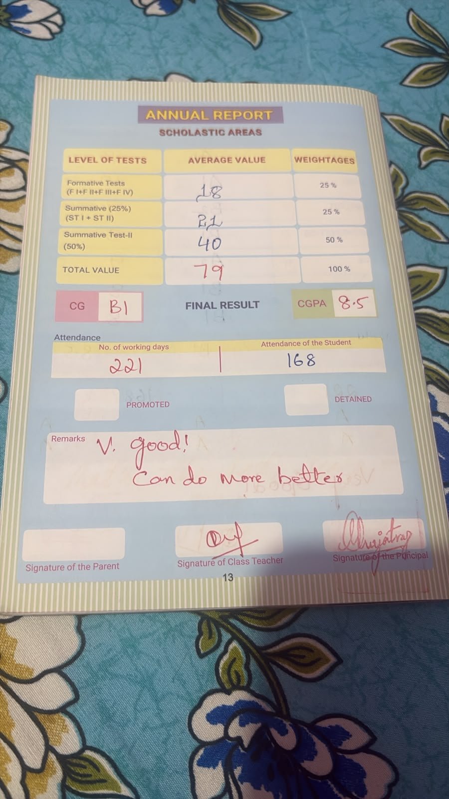 Report Card