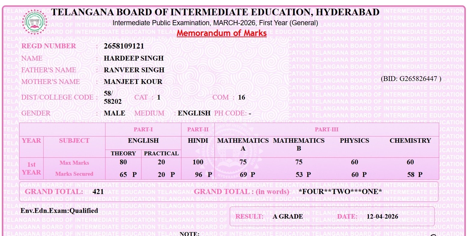Report Card