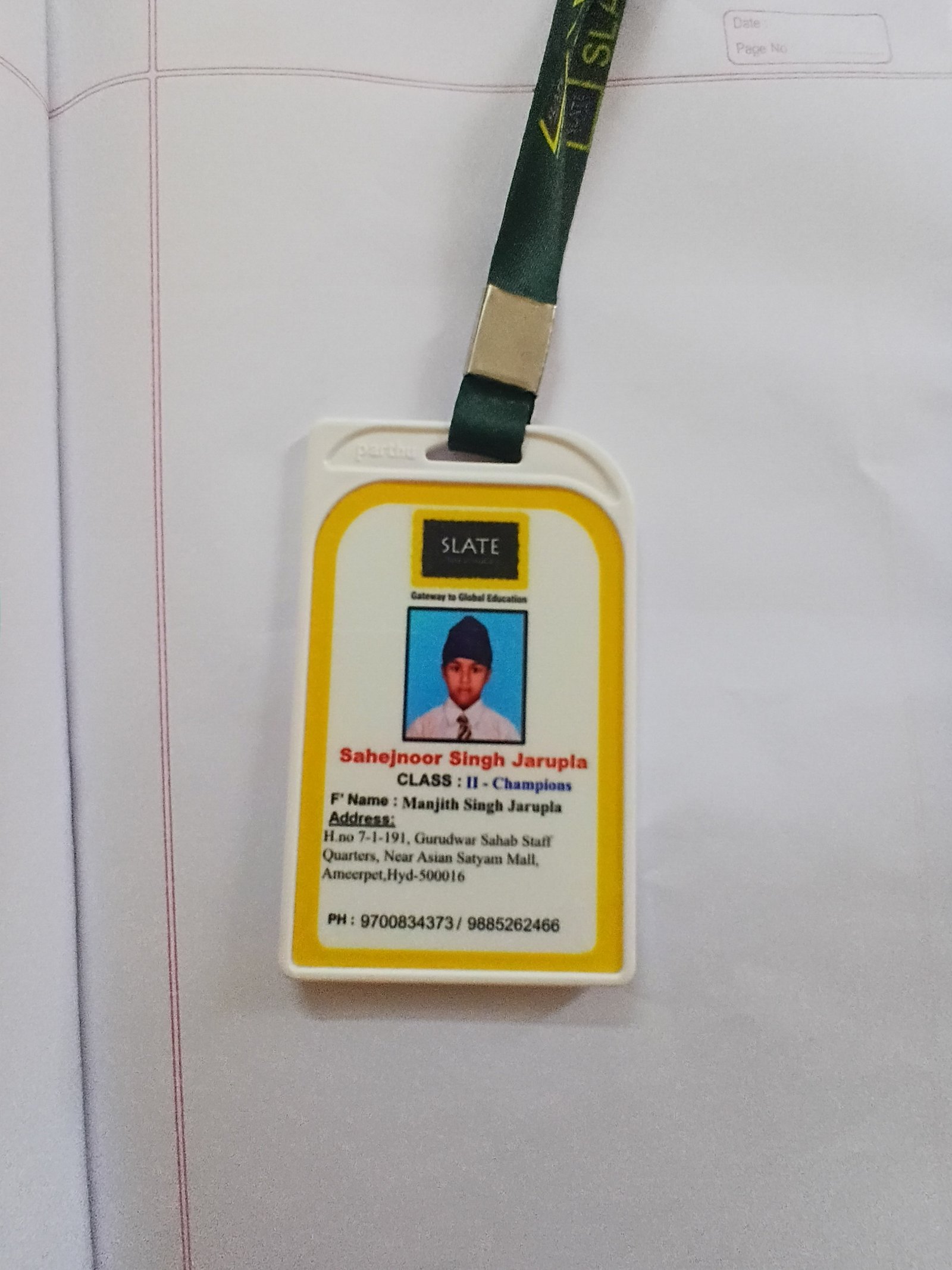 Student ID