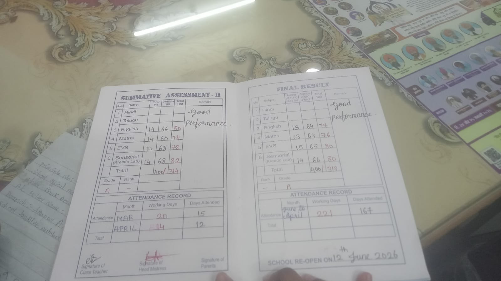 Report Card