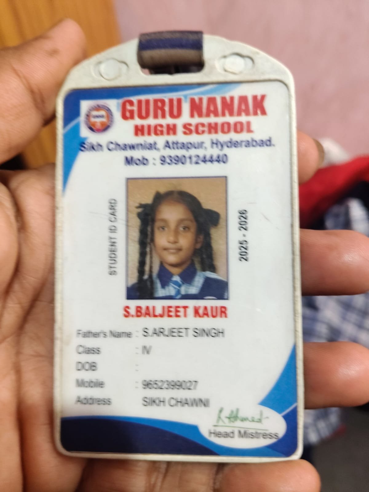Student ID