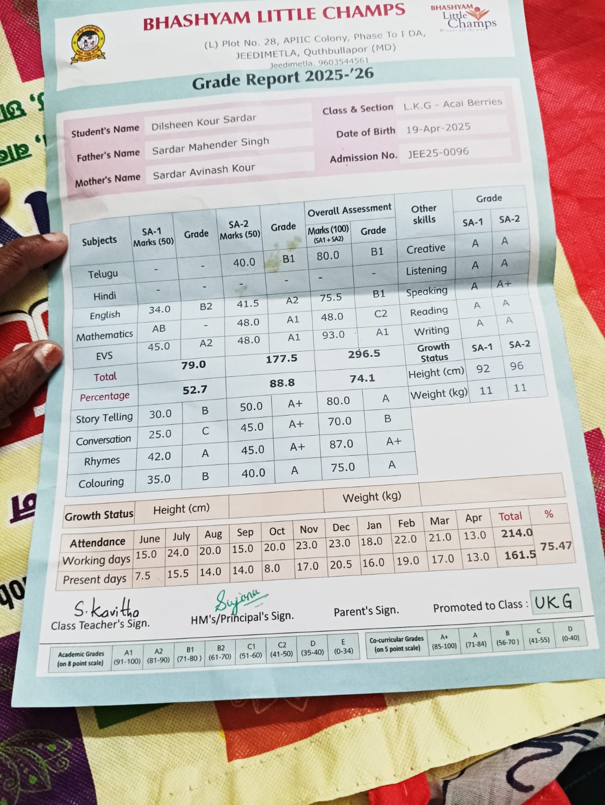 Report Card