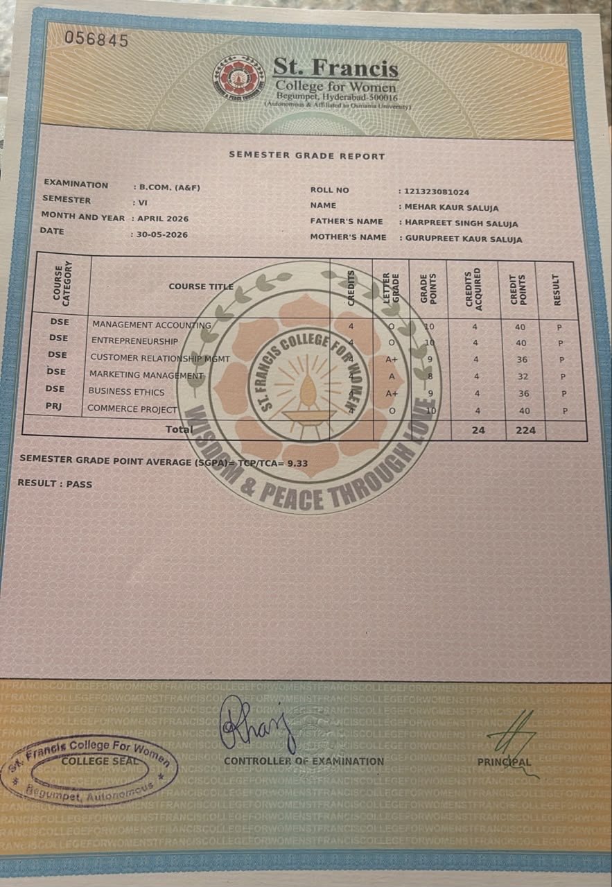 Report Card