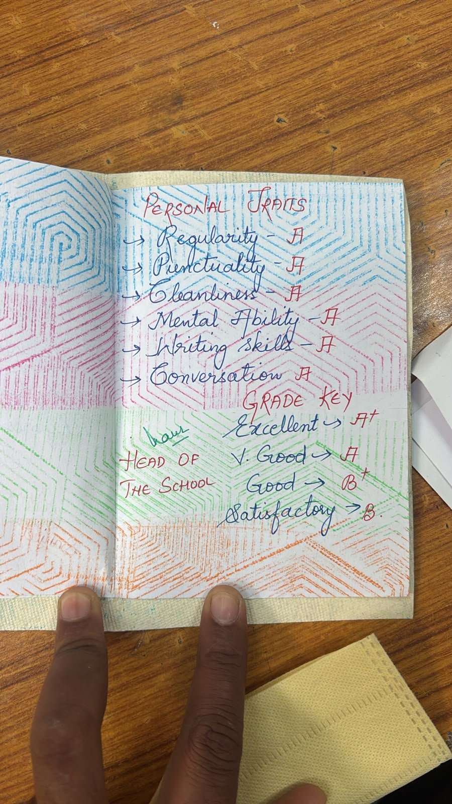 Report Card