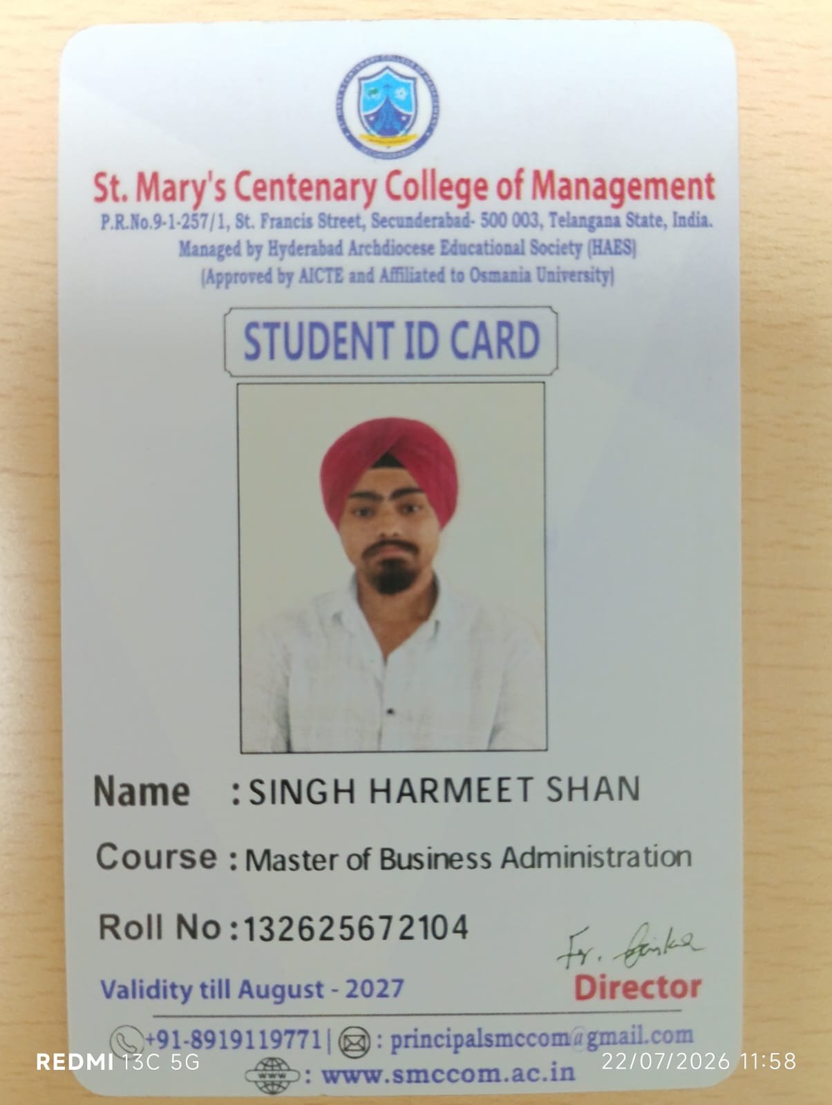 Student ID