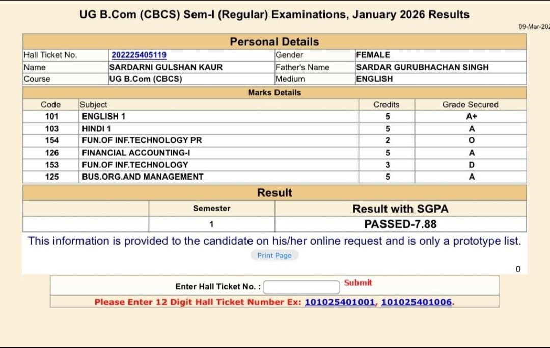Report Card