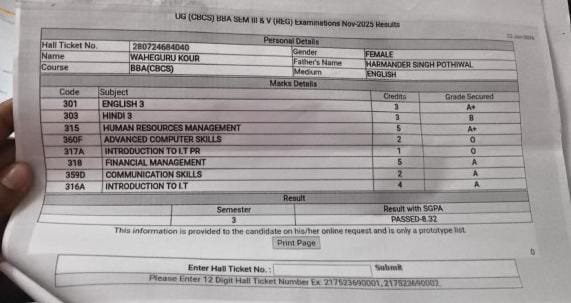 Report Card