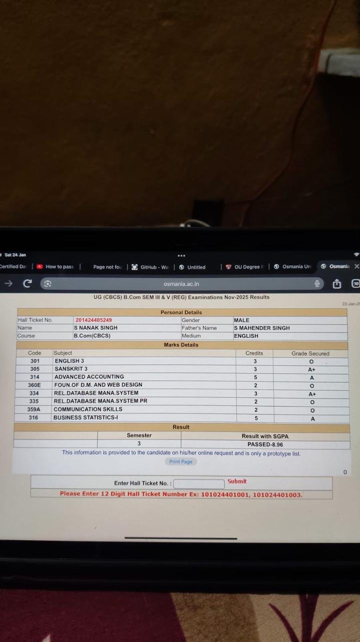 Report Card