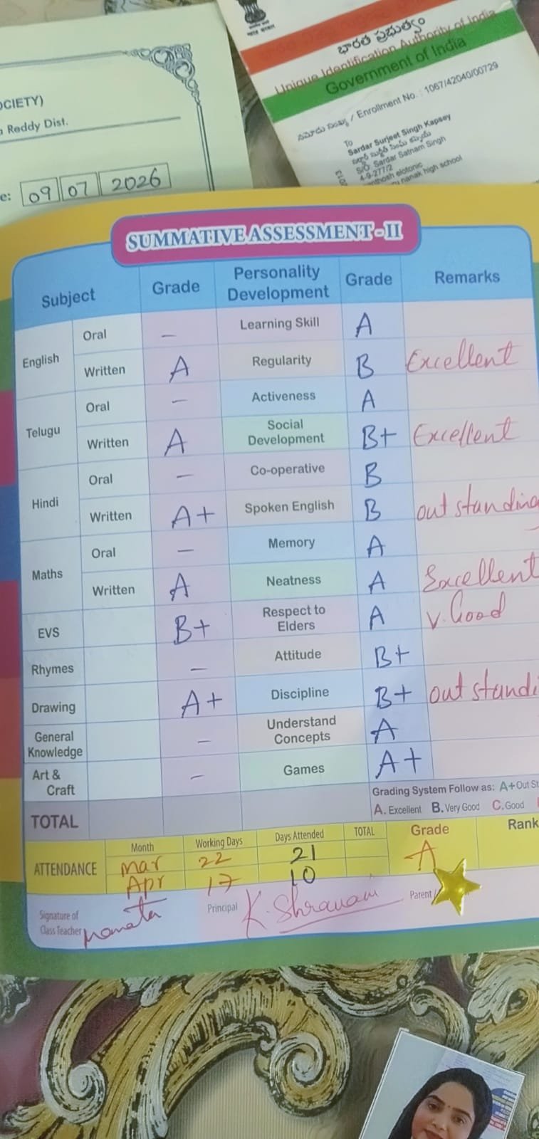 Report Card